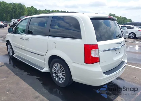 2013 Chrysler Town & Country Touring-L из США, поврежденный, VIN 2C4RC1CGXDR748179